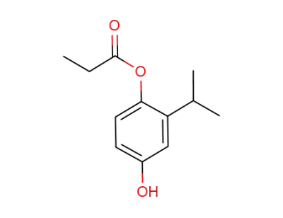 1-O-propanoyl-2-isopropylhydroquinone